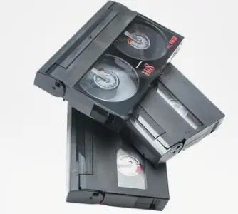 Hi8 tapes and camcorder